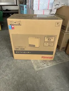 【1シーズン使用】Rinnai ガスファンヒーター SRC-365E ホワイトのサムネイル
