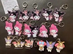 宇佐美　マイメロディ クロミ　キーホルダーセット