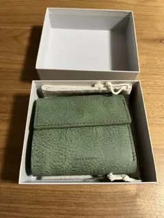 新品未使用・箱付きHenderScheme/clasp wallet Greenのサムネイル