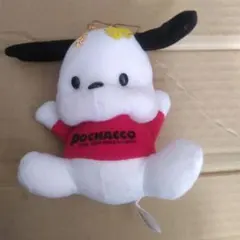 サンリオ　ポチャッコ　犬　イヌ　蝶　チョウ　人形　ぬいぐるみ