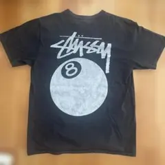 STUSSY Tシャツ 8ボール ブラック Mサイズのサムネイル