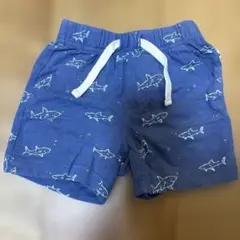 GAP サメ柄青パンツ　18-24month