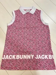 Jack Bunny!! フラワープリントポロシャツ サイズ0