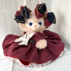 リーナベルコスチューム　ショルダーサイズ　チェック柄のセーラーカラードレス