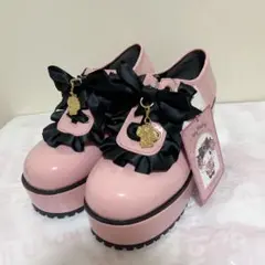 サンリオ　おめかし天使シリーズ マイメロ　耳付厚底ローファー 夢展望