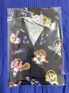 福岡ソフトバンクホークス クレヨンしんちゃんコラボユニフォーム 黒L