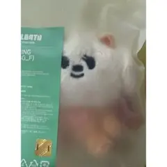 バムグッ　キーリング　ぬいぐるみ　プルバトゥ　TXT PPULBATU お座り星