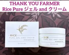 THANK YOU FARMER Rice Pure ジェル and クリーム