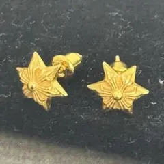 両耳 シルバー925 ゴールド スターピアス 星 ピアス スタッドピアス