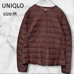 ユニクロ UNIQLO ウルトラライトダウンコンパクトジャケット ワイン M