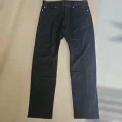 GU メンズ ブラック デニムパンツのサムネイル
