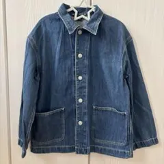 ユニクロ　キッズ　デニムシャツ