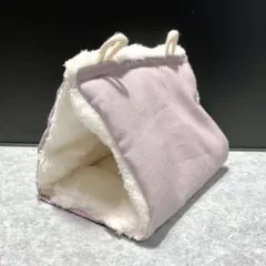 バードテント 冬用 小型インコ ハンドメイド くすみパープル No.231