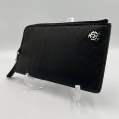 미사용 던힐 던힐 프래그먼트 케이스 가죽 블랙