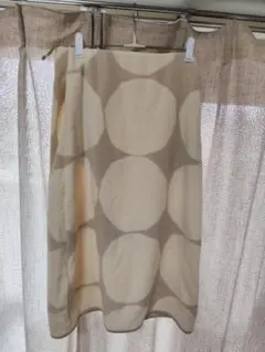 UNIQLO マリメッコフリーススカート　ライトグレー ユニクロ 新品タグ付き