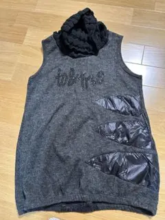 チュニックニットノースリーブ