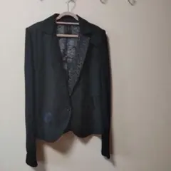 Desigual ブラック テーラードジャケット