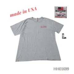 USA製BAYSIDE半袖ＴシャツLグレーThee Doll House