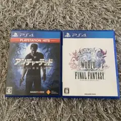 PS4 アンチャーテッド 海賊王と最後の秘宝&ワールドオブファイナルファンタジー