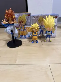 一番くじドラゴンボール　ダイマ　悟空＆ベジータ&悟空4セット