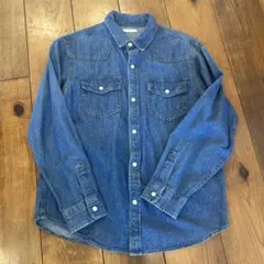 GU ダンガリーシャツ　150㎝