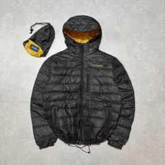 【美品】コロンビア クレイターレイク アルパインダウン ブラック M Y2K Columbia クレイターレイク アルパインダウン ブラック グリーンY2K