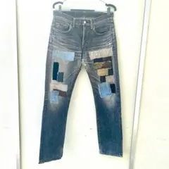 パッチワーク デニム