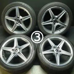 ③ ベンツ Cクラス W205 AMG 225/45R18 245/40R18 ① ベンツ Cクラス W205 AMG 225/45R18 245/40R18 - メルカリ