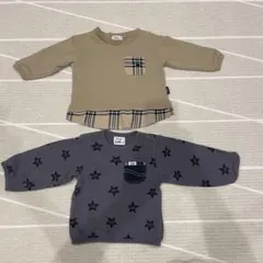 POLO Buddy Lee ベビー長袖Tシャツ 2枚セット 90センチ