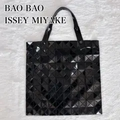BAO BAO ISSEY MIYAKE ブラック トートバッグ 一部欠けあり