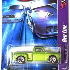 ホットウィール　カスタム '69 シェビー ピックアップ　ミニカー