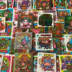 旧ビックリマン【すくみ50枚！】チョコ、アイス混合、ダブリあり！