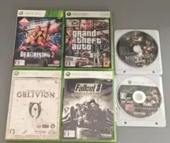 【ジャンク】XBOX360 名作ゲームソフト 5本 まとめ セット