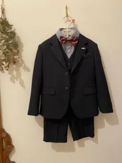フォーマルスーツ ネイビー　男の子　110cm 入学式　卒園式　冠婚葬祭