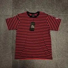 058 90s GUESS Triangle Black Logo Tee L - メルカリ