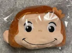 おさるのジョージ ぬいぐるみ くるりんフェイス　帽子バージョン