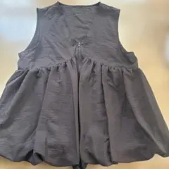 バルーンベストL ブラウン