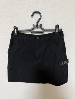 X-GIRL ブラック タイトスカート