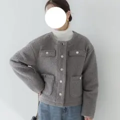 coca アウター ジャケット プードル L