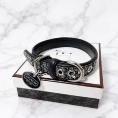 COACH Signature Charm Dog Collar Rareのサムネイル