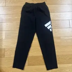 adidas キッズ ロングパンツ ブラック サイズ150のサムネイル