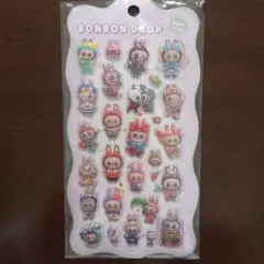 ラブブ　ボンボンドロップ　立体シール