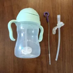 b.box ストローマグ&清掃用ブラシセット ピスタチオのサムネイル