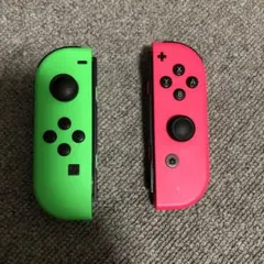 ※ジャンク品Nintendo Switch Joy-Con 緑 ピンク