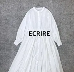 CELFORD セルフォード ホワイトカラー ロングシャツワンピース - メルカリ
