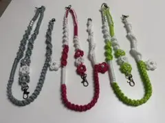 2wayスマホショルダーストラップ 花柄