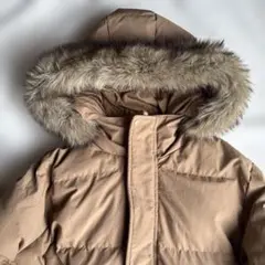 160 UNIQLO ユニクロ ウォームパデットコート キッズ KIDSベージュ