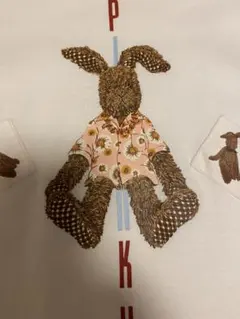 ピンクハウス　ワッペン　うさぎ アロハシャツ Tシャツ カネコイサオ かわいいのサムネイル