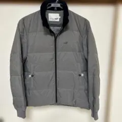 未着用 crccodileグレー ダウンジャケット リブ付 Mサイズ