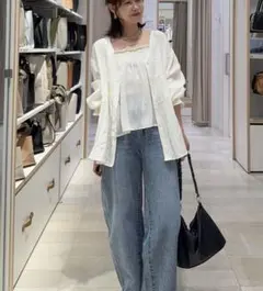 せこ子 プロデュース グローバルワーク エアリーリラックスデニム